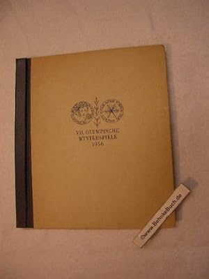 VII. Olympische Winterspiele 1956. Sammelbildalbum komplett. Zeichnungen Gerhart Heiss.