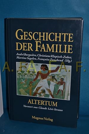 Bild des Verkufers fr Geschichte der Familie, Teil: Altertum. zum Verkauf von Antiquarische Fundgrube e.U.