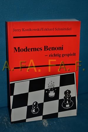 Seller image for Modernes Benoni - richtig gespielt for sale by Antiquarische Fundgrube e.U.