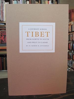 Imagen del vendedor de A Journey Across Tibet from North to South and West to Ladak a la venta por Footnote Books