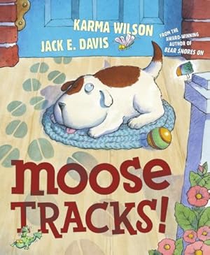 Bild des Verkufers fr Moose Tracks! by Karma Wilson, Jack E. Davis [Hardcover ] zum Verkauf von booksXpress