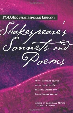 Seller image for Shakespeare's Sonnets & Poems (Folger Shakespeare Library) by Shakespeare, William [Paperback ] for sale by booksXpress