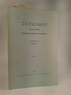 Seller image for Zeitschrift der Gesellschaft für Schleswig-Holsteinische Geschichte, Bd. 89 for sale by ANTIQUARIAT Franke BRUDDENBOOKS
