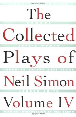 Seller image for The Collected Plays of Neil Simon, Vol. 4 by Simon, Neil [Paperback ] for sale by booksXpress