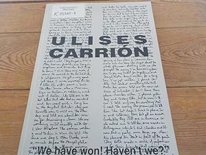 Seller image for Ulises Carrin for sale by Antiquariat Bookfarm