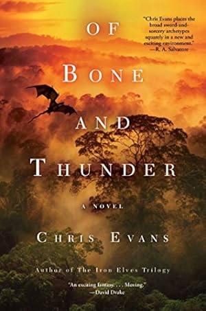 Seller image for Of Bone and Thunder: A Novel by Evans, Chris [Hardcover ] for sale by booksXpress