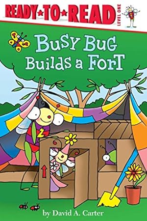 Imagen del vendedor de Busy Bug Builds a Fort (David Carter's Bugs) by Carter, David A. [Paperback ] a la venta por booksXpress