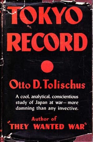 Seller image for Tokyo Record for sale by Goulds Book Arcade, Sydney