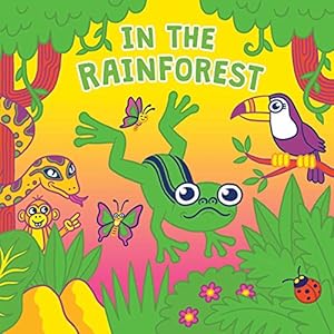 Seller image for In the Rainforest (Fluorescent Pop!) by Reid, Hunter [Board book ] for sale by booksXpress