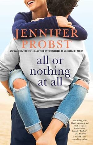 Imagen del vendedor de All or Nothing at All (The Billionaire Builders) by Probst, Jennifer [Paperback ] a la venta por booksXpress