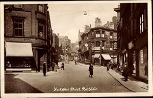 Ansichtskarte / Postkarte Rochdale North West England, Yorkshire Street