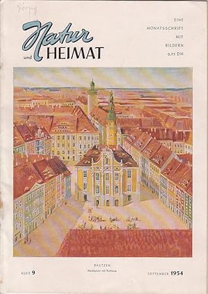 Seller image for Natur und Heimat - Eine Monatsschrift mit Bildern. Heft 9 September 1954 for sale by Antiquariat Jterbook, Inh. H. Schulze