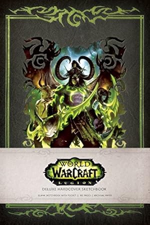 Bild des Verkufers fr World of Warcraft: Legion Hardcover Blank Sketchbook (Insights Deluxe Sketchbooks) by Blizzard Entertainment, . [Hardcover ] zum Verkauf von booksXpress