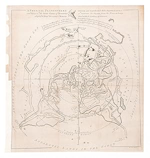 Bild des Verkufers fr A Physical Planisphere Wherein Are Represented All the Known Lands and Seas wth. the Great Chains of Mountains. zum Verkauf von Robert Frew Ltd. ABA ILAB