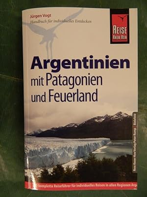 Image du vendeur pour Argentinien mit Patagonien und Feuerland mis en vente par Buchantiquariat Uwe Sticht, Einzelunter.