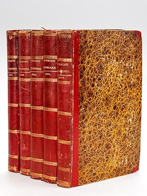 Le Magasin Pittoresque. Edition belge. (Années 1833 à 1837 - Tome I à 5) : 1833 - 1834 - 1835 - 1...