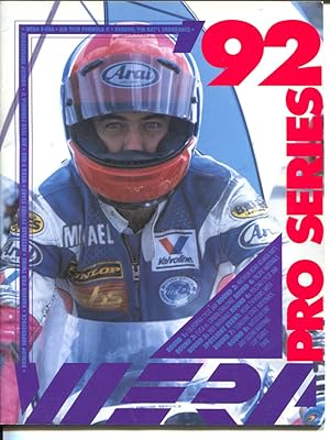 WERA Motorcycle Race Yearbook 1992-motorcycle racing mag-pix-info-VG