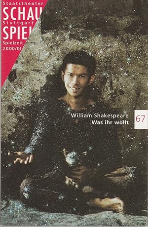 Bild des Verkufers fr Programmheft William Shakespeare WAS IHR WOLLT Premiere 14. Oktober 2000 Kleines Haus Spielzeit 2000 / 01 Heft 67 zum Verkauf von Programmhefte24 Schauspiel und Musiktheater der letzten 150 Jahre