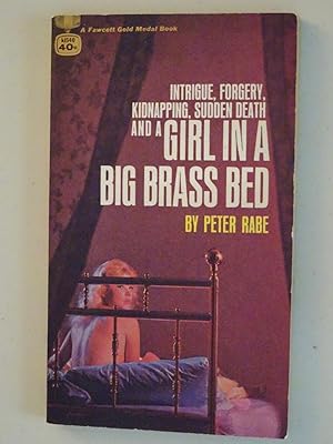 Girl In A Big Brass Bed