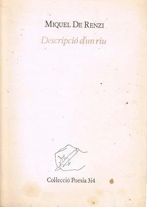 Imagen del vendedor de DESCRIPCIO D'UN RIU a la venta por Asilo del libro