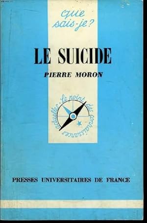 Imagen del vendedor de Que sais-je? N 1569 Le suicide a la venta por Le-Livre