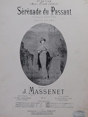 Immagine del venditore per MASSENET Jules Srnade de Zanetto Chant Piano 1881 venduto da partitions-anciennes