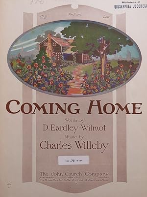 Immagine del venditore per WILLEBY Charles Coming Home Chant Piano 1914 venduto da partitions-anciennes