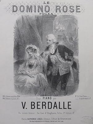 Immagine del venditore per BERDALLE Victor Le Domino Rose Piano ca1850 venduto da partitions-anciennes