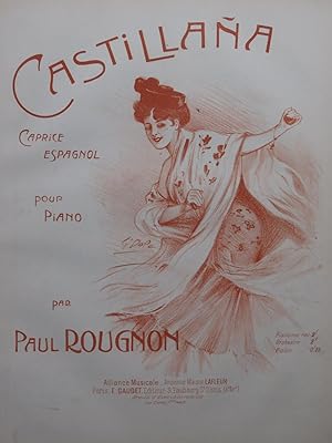 Seller image for ROUGNON Paul Castillana Piano ca1920 for sale by partitions-anciennes