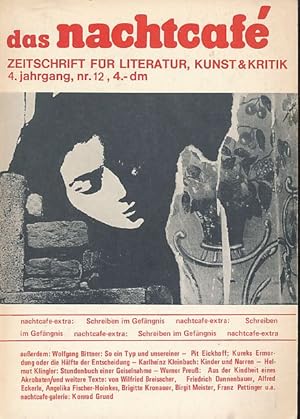 das nachtcafé. 4 Jg., Nr. 12, 1978. nachtcafé-extra: Schrieben im Gefängnis.