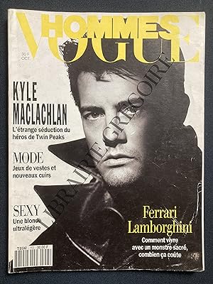 VOGUE HOMMES-N°153-OCTOBRE 1992-KYLE MACLACHLAN