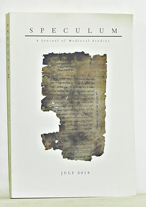 Image du vendeur pour Speculum: A Journal of Medieval Studies. Volume 93, No. 3 (July 2018) mis en vente par Cat's Cradle Books