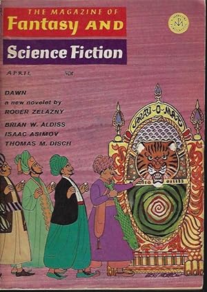 Bild des Verkufers fr The Magazine of FANTASY AND SCIENCE FICTION (F&SF): April, Apr. 1967 zum Verkauf von Books from the Crypt
