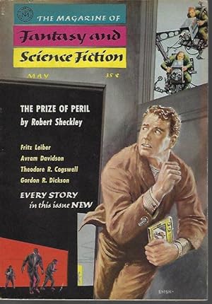 Imagen del vendedor de The Magazine of FANTASY AND SCIENCE FICTION (F&SF): May 1958 a la venta por Books from the Crypt