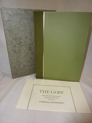 Imagen del vendedor de The Goff a la venta por Antiquarian Golf