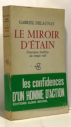 Seller image for Le miroir d'tain - nouveaux feuillets du temps vol for sale by crealivres