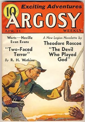 Imagen del vendedor de ARGOSY - April 11 1936 [ V263 #4 ] a la venta por Gene Zombolas