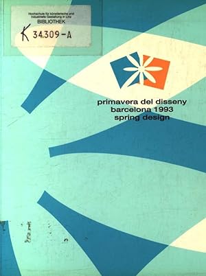 Bild des Verkufers fr Primavera del disseny Barcelona 1993, spring design zum Verkauf von Antiquariat Bookfarm