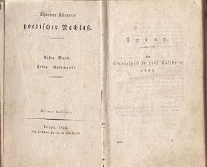 Theodor Körners poetischer Nachlaß. Zriny. Ein Trauerspiel in fünf Aufzuegen. 1812. 3. Auflage. E...