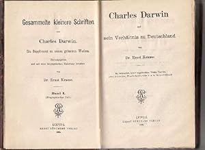 Charles Darwin und sein Verhältnis zu Deutschland.