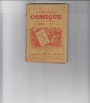 Almanach comique, pittoresque, drolatique, critique et charivarique pour 1892. Illustre par Drane...