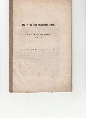 Seller image for Die Ritter und Freiherren Pgel. for sale by Fachbuchhandlung H. Sauermann