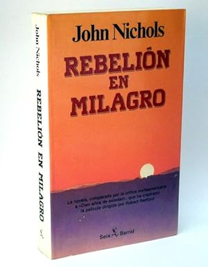Bild des Verkufers fr Rebelion en Milagro zum Verkauf von Laila Books