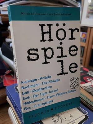Hörspiele. Ilse Aichinger, Ingeborg Bachmann, Heinrich Böll, Günter Eich, Wolfgang Hildesheimer, ...