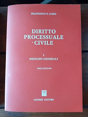Diritto processuale civile I principi Generali