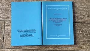 L'itinerario biografico di Gregorio Barbarico