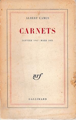 Carnets Janvier 1942 - Mars 1951 **