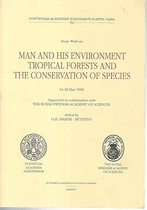 Man and his environment tropical forest and the conservation of species