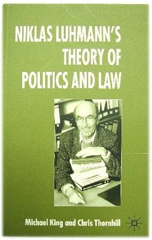 Bild des Verkufers fr Niklas Luhmann's Theory of Politics and Law zum Verkauf von PsychoBabel & Skoob Books