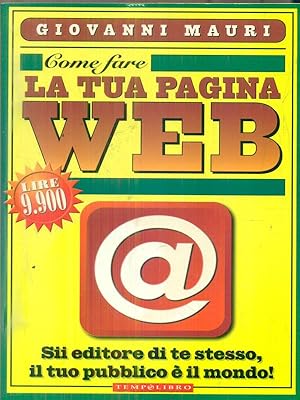 Come fare la tua pagina Web